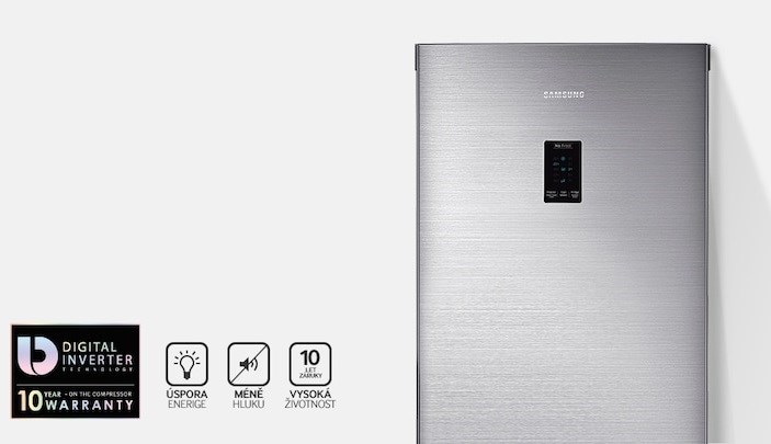 SAMSUNG RB33N341MSAEF digitální kompresor